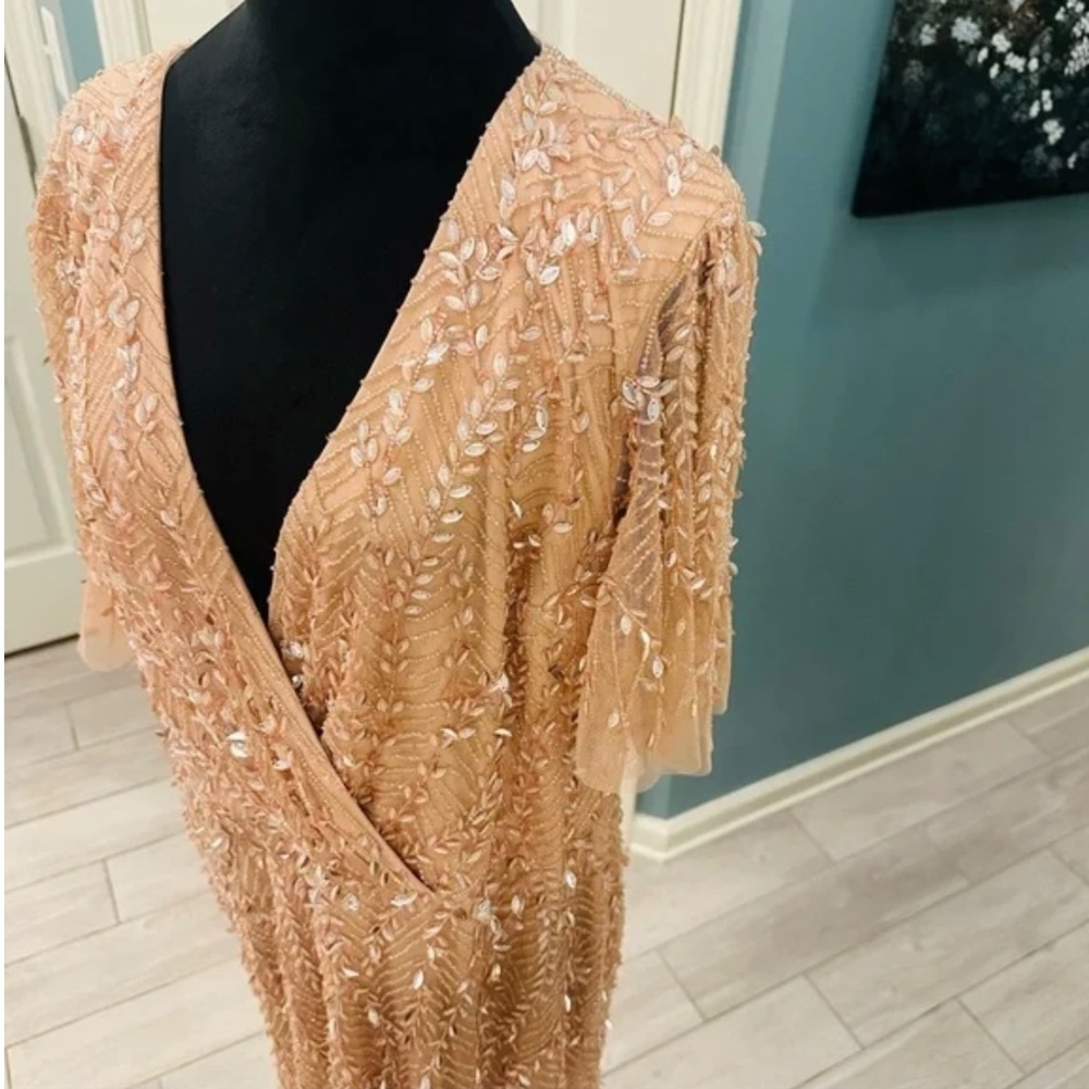 Mac Duggal Pink Gown 35109 - Picture 7 of 15